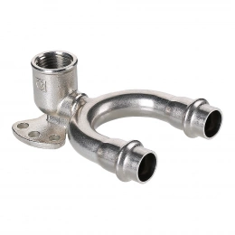 Водорозетка Inox-Press Valtec 15 мм х 1/2" проходная