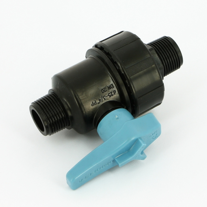 Кран НН Unidelta 3/4 х 3/4 для труб ПНД полипропилен PP-B