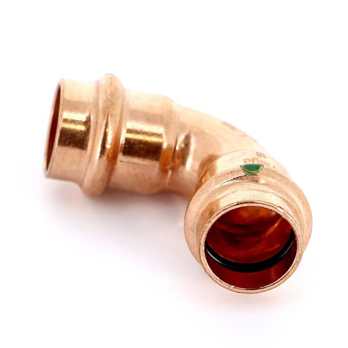 Угол пресс медь Profipress с SC-Contur Viega 18