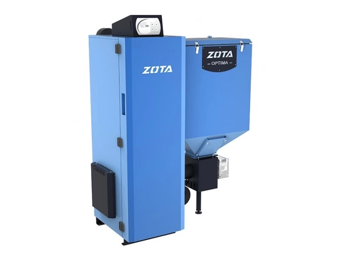 Котел твердотопливный автоматический Zota «Optima»-25