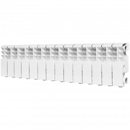 Алюминиевый радиатор Rommer Plus 200 (14 секций)