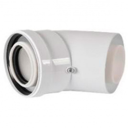Отвод конденсационный Rommer угол 45° D 60/100