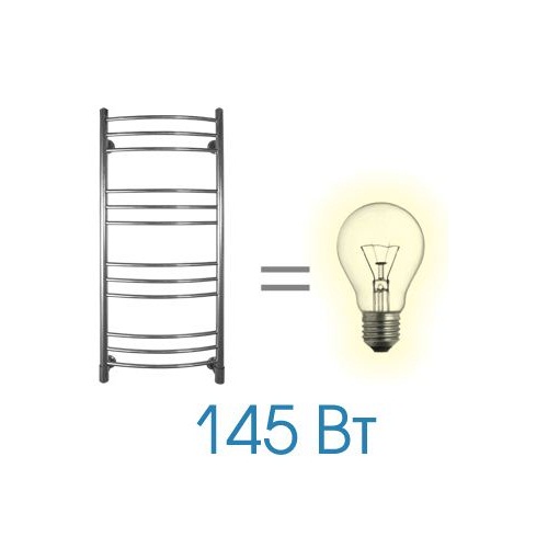 Полотенцесушитель электрический Energy ERGO 1200х500