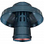 Оголовок с ветрозащитой Rommer D 80 Черный (Алюминий)