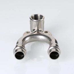 Водорозетка Inox-Press Valtec 15 мм х 1/2" проходная