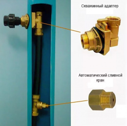Автоматический сливной кран DEBE G15