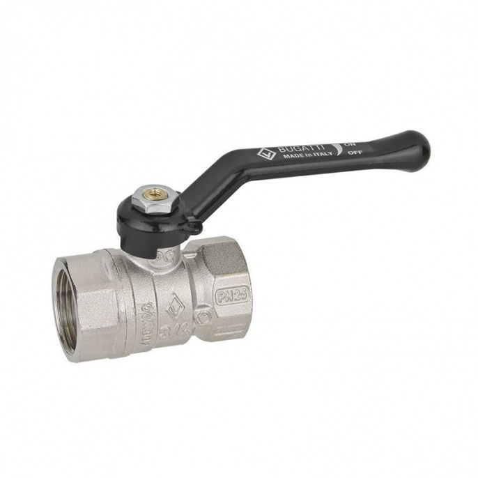 Кран шаровый Bugatti Arizona 3/4" ВР-ВР, 600, стандартный проход, ручка-рычаг