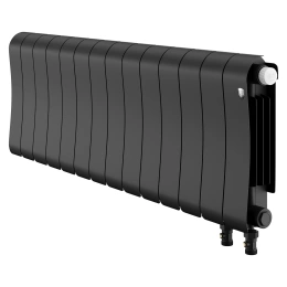 Радиатор биметаллический Royal Thermo Infinity 300 Noir Sable VR80 - 14 секций