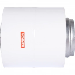 Начальный участок Rommer вертикальный D 60/100 (Baxi (кроме ECO Nova/Classic) хомут в комплекте + втулка D60 L-50