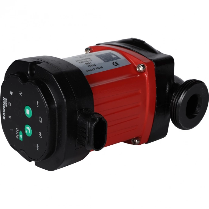 Насос циркуляционный Rommer ERTI 25/40-130, гайками и теплоизоляцией