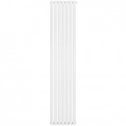 Трубчатый радиатор Stout TUBE ROUND R40 1-1750- 7 секций RT нижнее правое подключение (белый)
