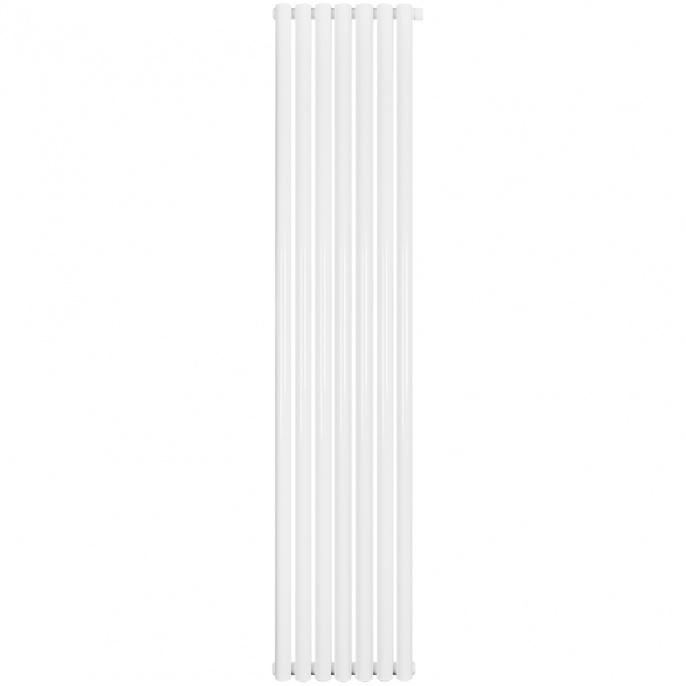 Трубчатый радиатор Stout TUBE ROUND R40 1-1750- 7 секций RT нижнее правое подключение (белый)