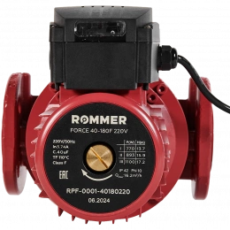 Насос циркуляционный Rommer FORCE 40-180F 220 V фланцевый