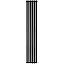 Трубчатый радиатор Stout TUBE ROUND R40 1-1750- 6 секций RT нижнее правое подключение (черный)