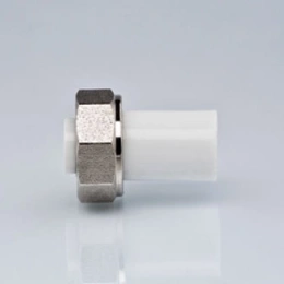 Штуцер евроконус с накидной гайкой Tebo D20 x 3/4"