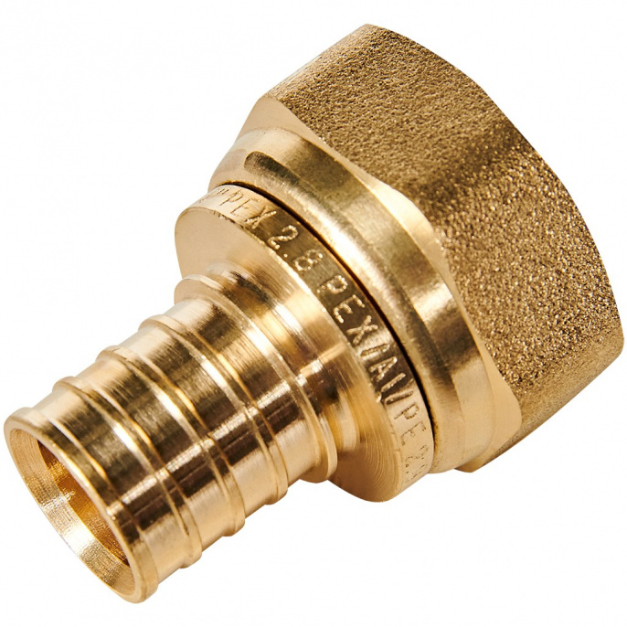 Муфта с накидной гайкой  Rommer 20xG 3/4 для труб из сшитого полиэтилена аксиальный