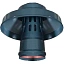 Оголовок с ветрозащитой Rommer D 80 Черный (Алюминий)