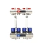 Коллекторная группа для отопления Varmega VM15804 ВР 1″, на 4 контура 3/4″ EK, латунь