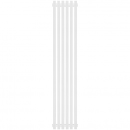Трубчатый радиатор Stout TUBE QUADRO QV40-1750- 6 секций R нижнее правое подключение (белый муар)
