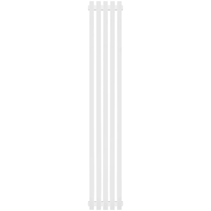 Трубчатый радиатор Stout TUBE QUADRO QV40-1750- 5 секций R нижнее правое подключение (белый муар)