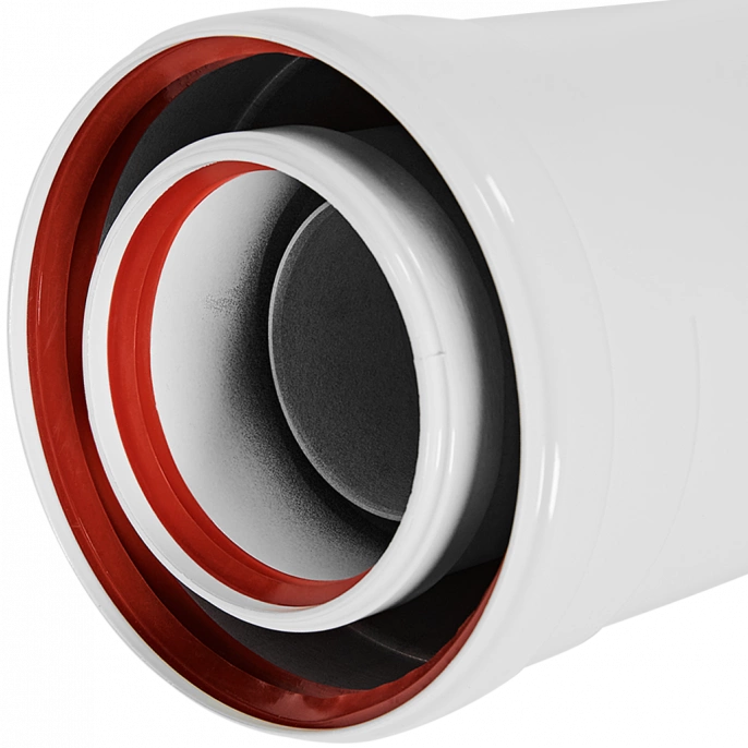 Конденсатоотводчик коаксиальный универсальный Rommer D 80/125