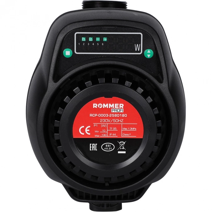 Насос циркуляционный Rommer ER 25/80-180, гайками