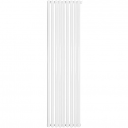 Трубчатый радиатор Stout TUBE ROUND R40 1-1750- 9 секций RT нижнее правое подключение (белый)