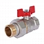 Кран шаровый Rommer 1″ ВР-НР ручка-бабочка с разъемным соединением