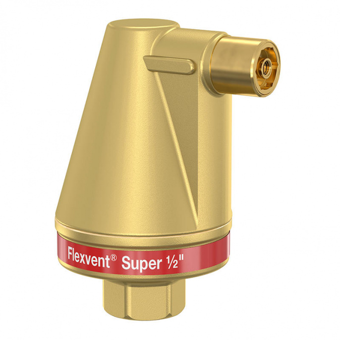 Автоматический поплавковый воздухоотводчик Flamco Flexvent Super 1/2"