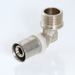 Угольник пресс Valtec 20 мм х 3/4" (нар.резьба)