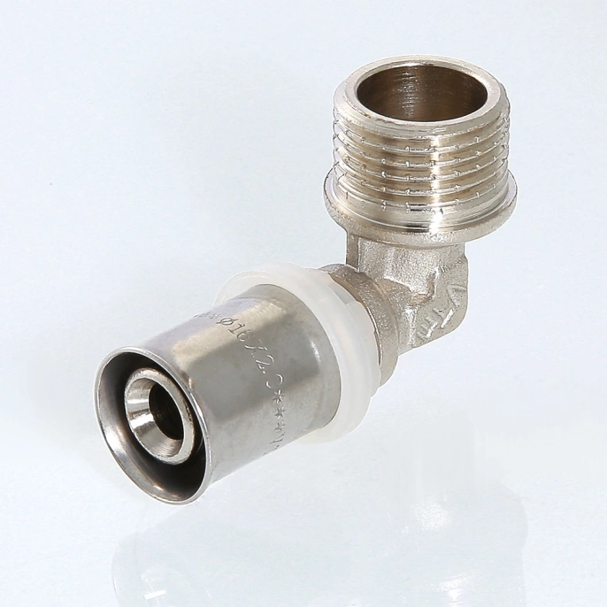 Угольник пресс Valtec 20 мм х 3/4" (нар.резьба)