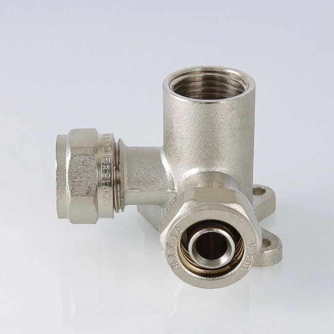 Угольник обжимной Valtec 20 х 20 мм х 1/2" водорозетка