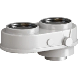 Адаптер моноблочный Rommer переход с D 60/100 на 80/80 конденсационный