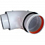 Отвод утепленный Rommer D 80/100 — 90°