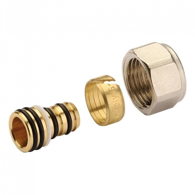 Фитинг компрессионный 16х2,0х1/2" (4 уплотнения) Stout