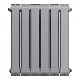 Биметаллический радиатор Royal Thermo PianoForte 500 Silver Satin (6 секций)