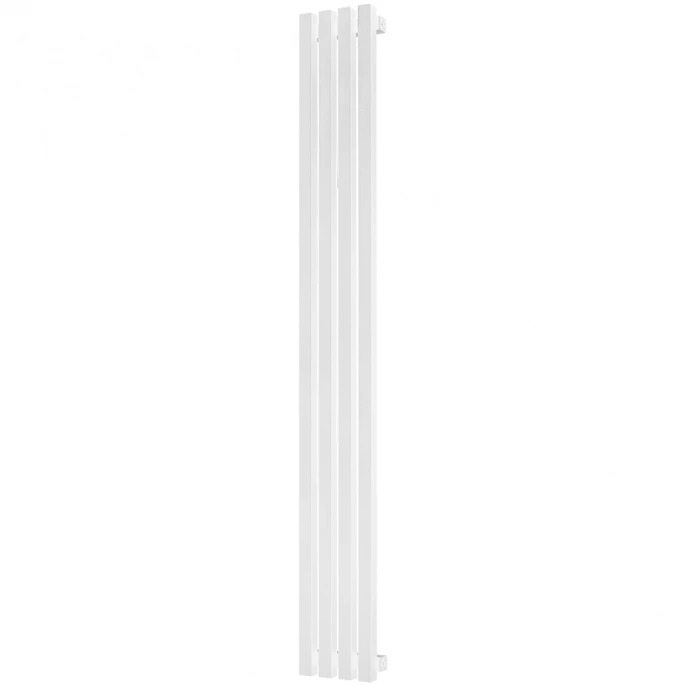 Трубчатый радиатор Stout TUBE QUADRO QV40-1750- 4 секции CU нижнее центральное подключение (белый муар)