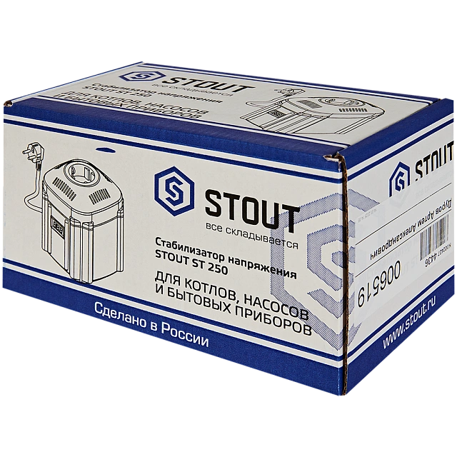 Стабилизатор напряжения Stout ST 250