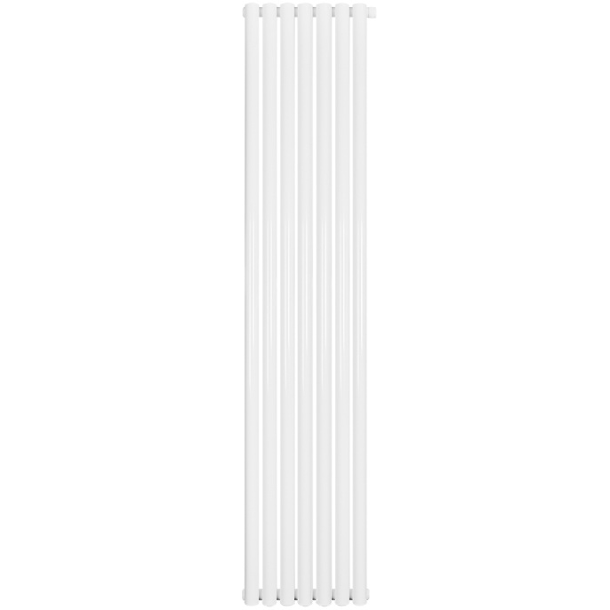 Трубчатый радиатор Stout TUBE ROUND R40 1-1750- 7 секций RT нижнее правое подключение (белый)