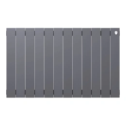Биметаллический радиатор Royal Thermo PianoForte 500 Silver Satin (12 секций)