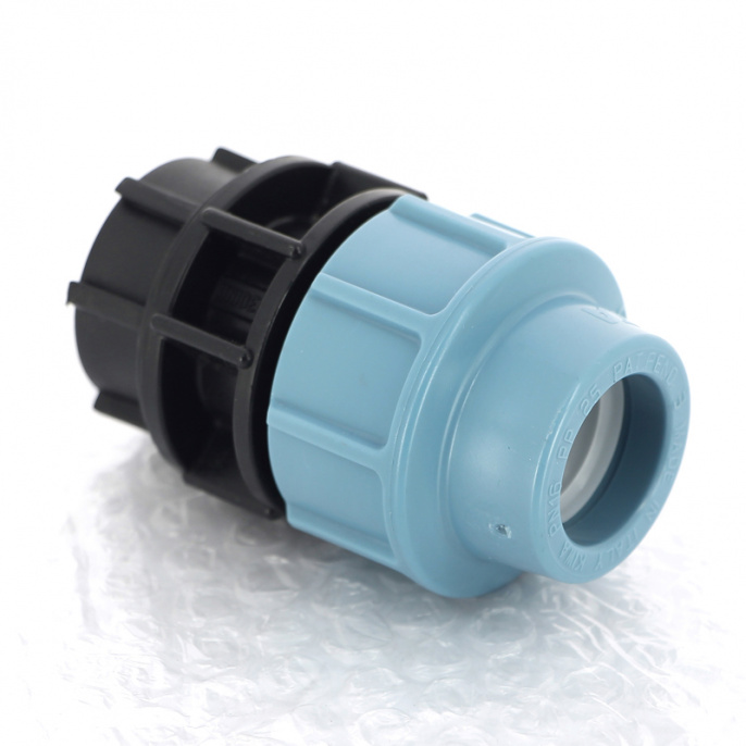 Муфта обжим-В для труб ПНД Unidelta 25x3/4