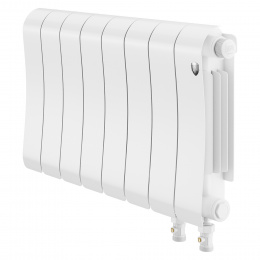Радиатор биметаллический Royal Thermo Infinity 300 Bianco Traffico VR80 - 8 секций