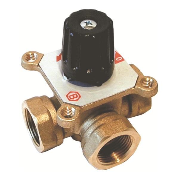 Клапан смесительный 3-х ходовой 1/2" KVs 2,5 м3/ч Stout