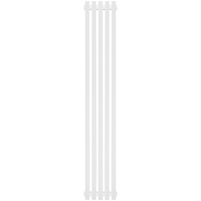 Трубчатый радиатор Stout TUBE QUADRO QV40-1750- 5 секций R нижнее правое подключение (белый муар)