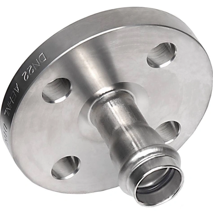 Пресс-фланец нержавеющая сталь Sanha VA-PF PN10/16, DN 50 / 54 mm