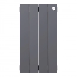 Биметаллический радиатор Royal Thermo PianoForte 500 Silver Satin (4 секции)