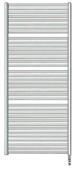 Электрический полотенцесушитель Zehnder Toga TEC-180-060/DD (хром)