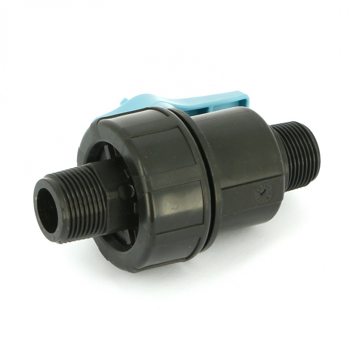 Кран НН Unidelta 3/4 х 3/4 для труб ПНД полипропилен PP-B