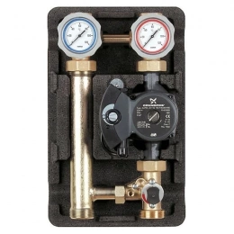 Насосная группа MK с насосом Grundfos UPS 32-60, со смесителем 1 1/4" (поколение 8) Meibes