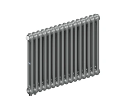 Радиатор трубчатый Rifar Tubog TUB 2057 - 16 секций, цвет TI - Титан